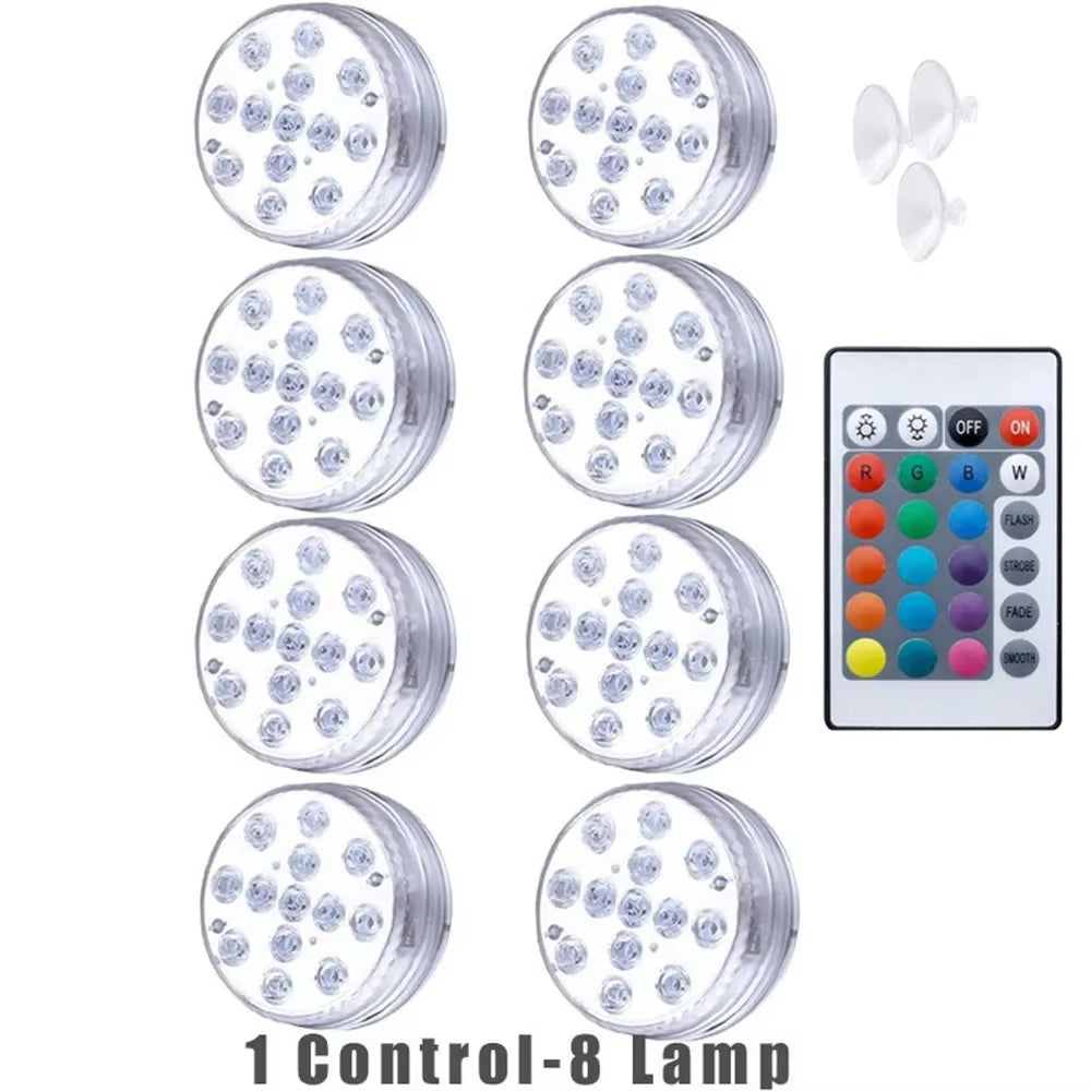 13-LED Submersible Light – Light Up Water, Elevate the Mood