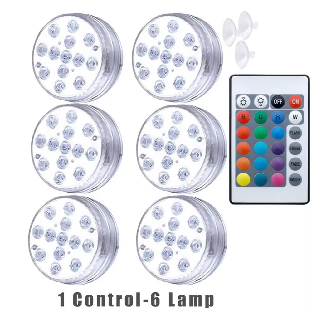 13-LED Submersible Light – Light Up Water, Elevate the Mood